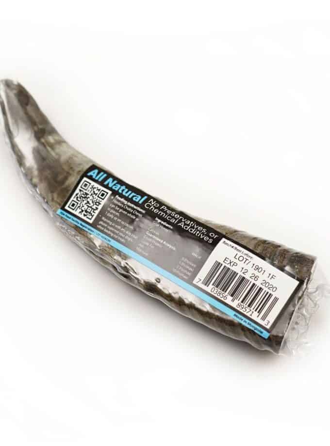 Herders Choice - Dried Goat Horn Medium - Light Weight 1pc (100-149g)