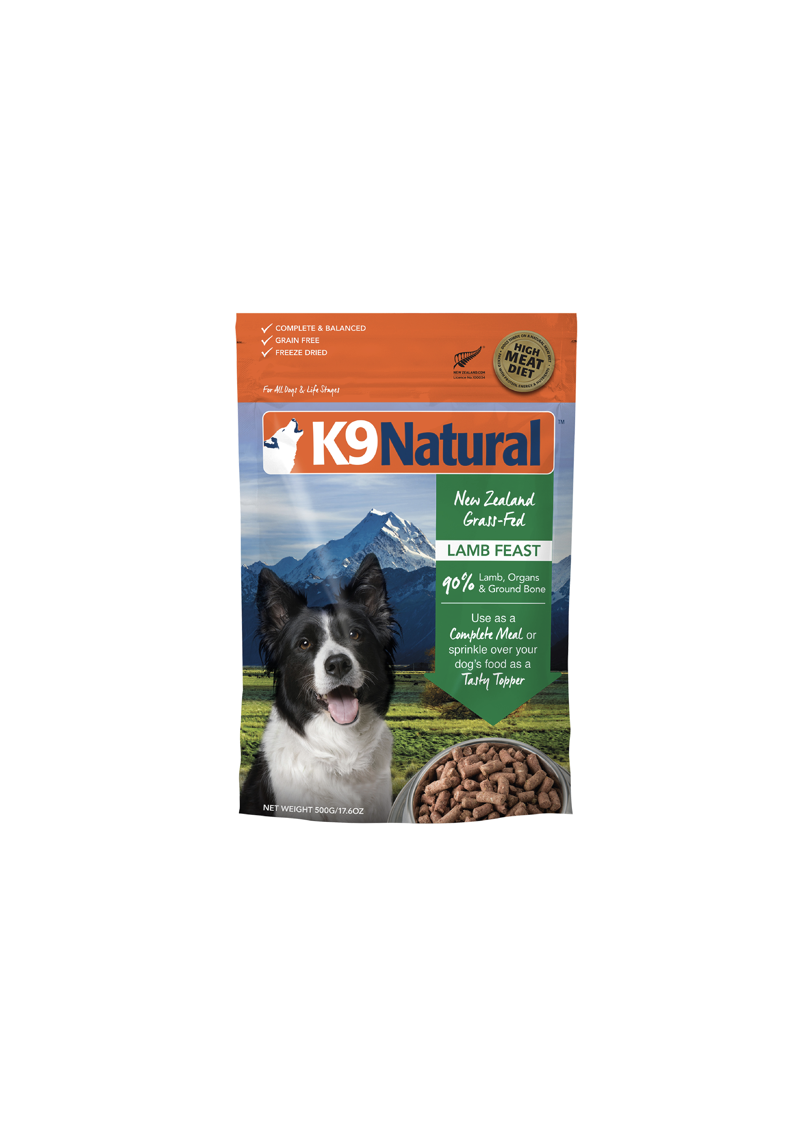 K9 Freeze Dried Lamb Feast Dog Dry Food Petvilla